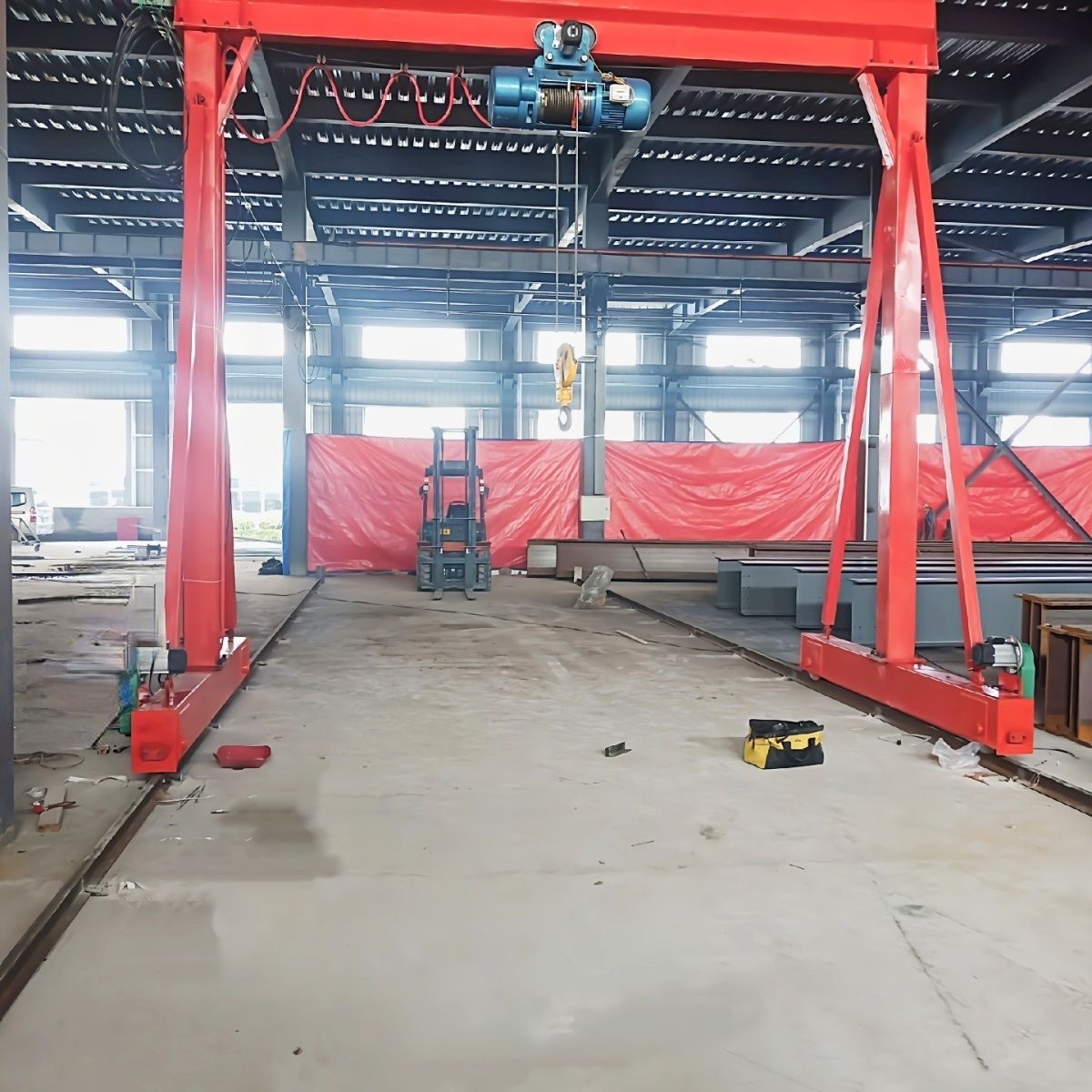 电动葫芦起重机龙门吊门式无轨移动式龙门架行车