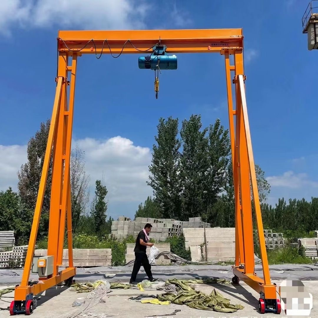 电动葫芦起重机龙门吊门式无轨移动式龙门架行车