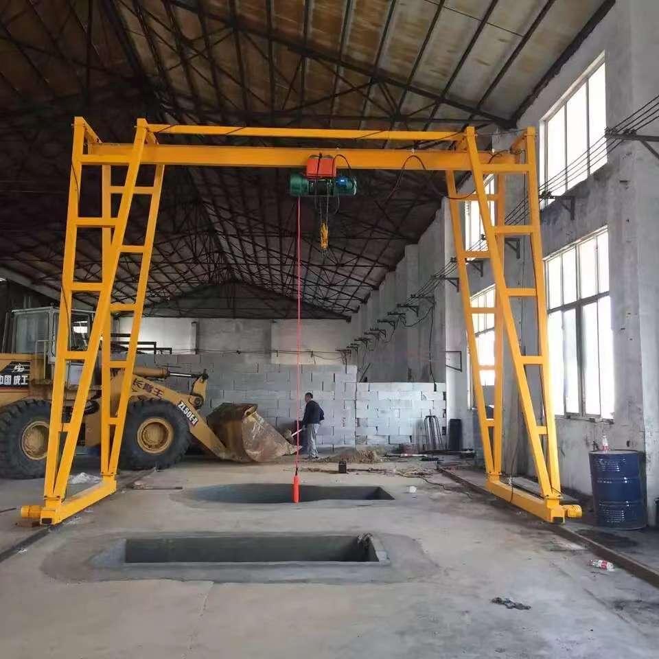 电动葫芦起重机龙门吊门式无轨移动式龙门架行车