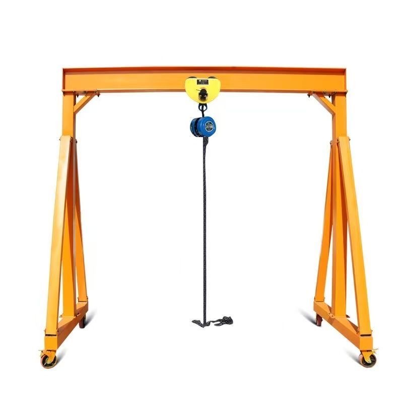 起重机行车电动移动无轨龙门架