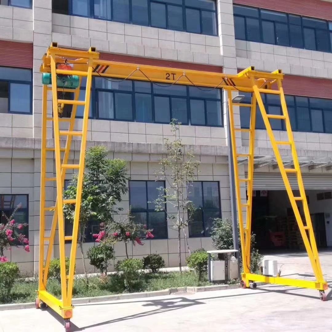 起重机行车电动移动无轨龙门架