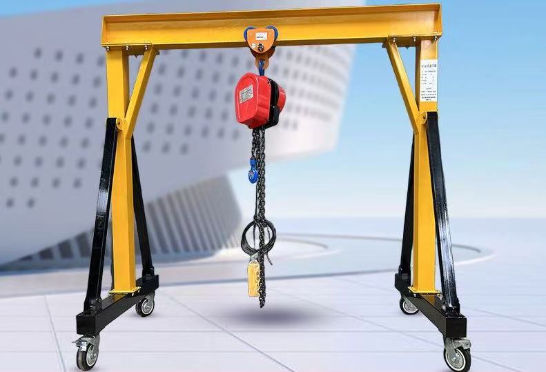 起重机行车电动移动无轨龙门架