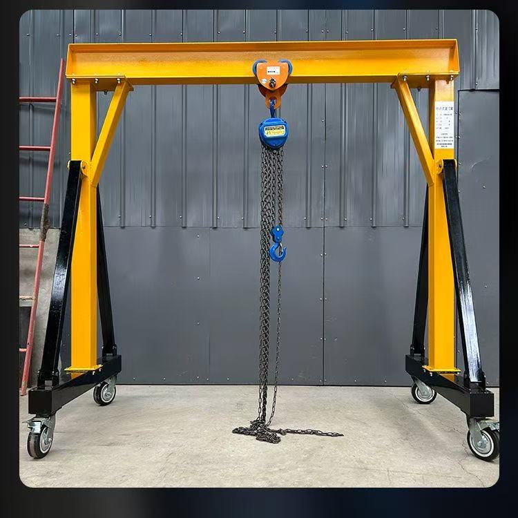 起重机行车电动移动无轨龙门架